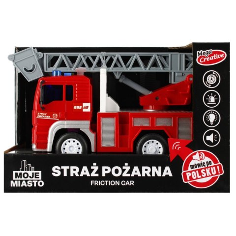 AUTO STRAZ B/O 24X16X12 MOJE MIASTO PLPL MC N 36 MEGA CREATIVE