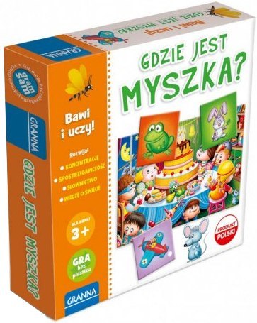 GRA GDZIE JEST MYSZKA GRANNA 4304 GRANNA