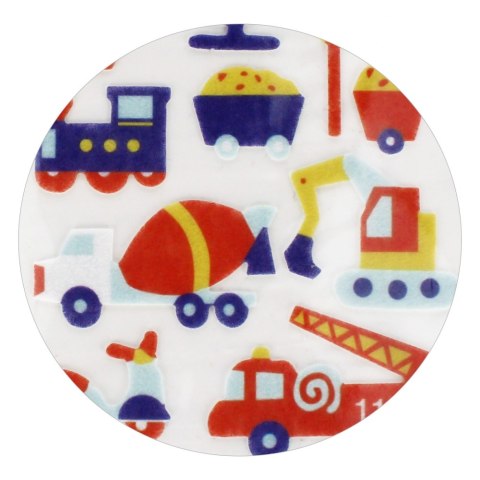 OZDOBA DEKORACYJNA FILCOWA SAMOPRZYLEPNE POJAZDY CRAFT WITH FUN 521617 CRAFT WITH FUN