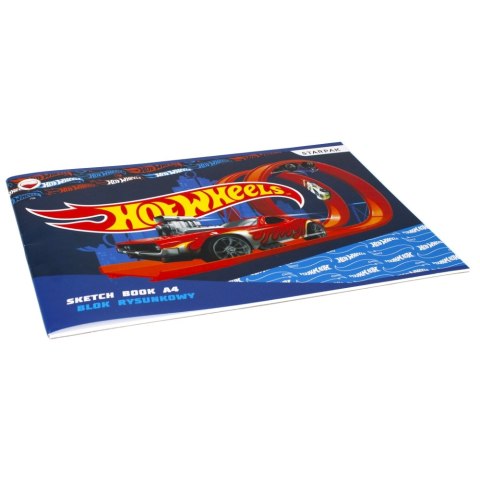 BLOK RYSUNKOWY A4/20K BIAŁY HOT WHEELS STARPAK 337294