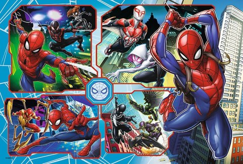 PUZZLE 160 ELEMENTÓW SPIDER-MAN NA RATUNEK TREFL 15357