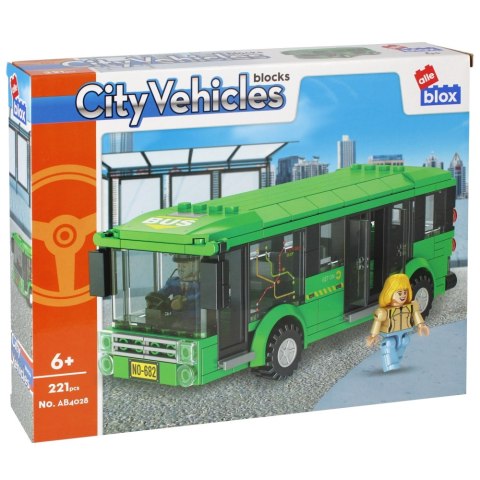 KLOCKI KONSTR ALLEBLOX CITY 221EL 34X27X6 BUS P ALLEBLOX