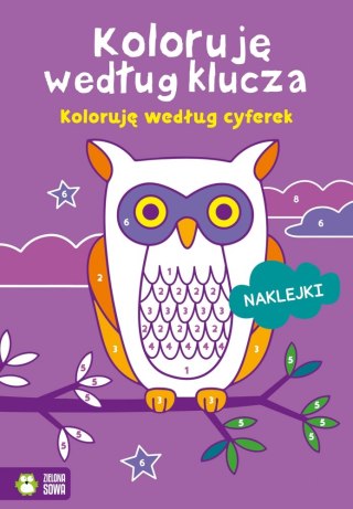 KSIAZECZKA EDUK 200X290 KOLORUJE WEDLUG CYFEREK