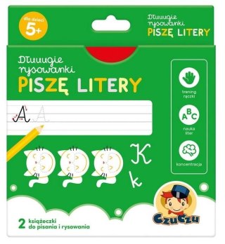 KSIĄŻECZKA EDUKACYJNA PISZĘ LITERY 2SZT B/C CZUCZU 501324