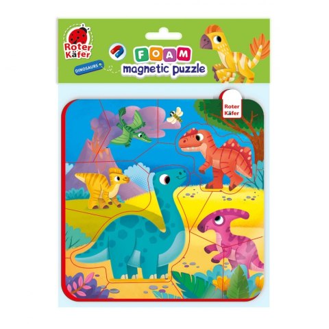 PUZZLE MAGNET 15EL DINOZAUR PBH