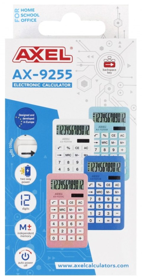 KALKULATOR AX-9255W AXEL 514451 AXEL