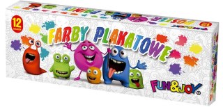 FARBY PLAK 12KOL 20ML FUN&JOY 220262 PUD