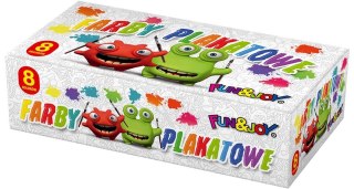 FARBY PLAK 8KOL 20ML FUN&JOY 220261 PUD