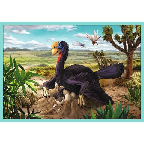 PUZZLE 10W1 W ŚWIECIE DINOZAURÓW TREFL 90390 TR