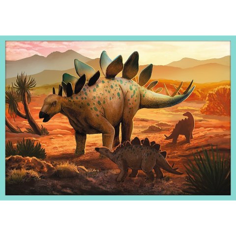 PUZZLE 10W1 W ŚWIECIE DINOZAURÓW TREFL 90390 TR