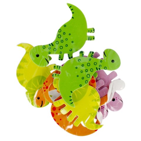 OZDOBA DEKORACYJNA EVA DINOZAURY SAMOPRZYLEPNA CRAFT WITH FUN 480995