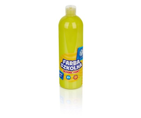 FARBA SZKOLNA W BUTELCE 500 ML CYTRYNOWY ASTRA 301109002 ASTRA