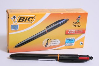 DŁUGOPIS AUTOMATYCZNY 4 COLOURS PRO PUDEŁKO 12 SZT. BIC 902129 BIC