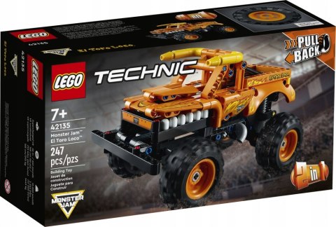 KLOCKI KONSTRUKCYJNE TECHNIC MONSTER JAM LEGO 42135 LEGO