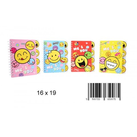 KOŁONOTES 155X190 LINIA OPRAWA TWARDA ME&YOU SMILE TOYS D42892 MID TOYS