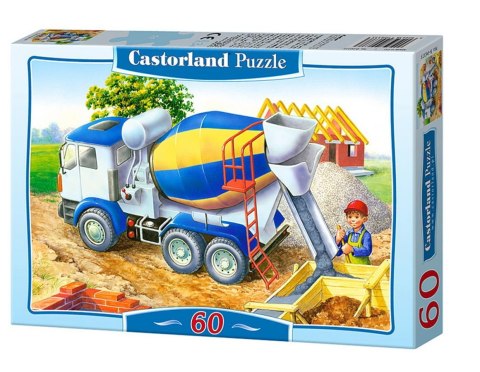 PUZZLE 60 ELEMENTÓW BUILDING SITE CASTORLAND B-06618 CASTOR