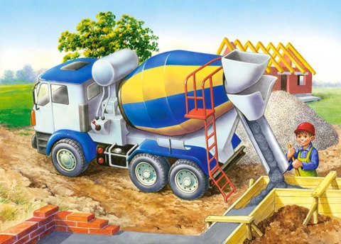 PUZZLE 60 ELEMENTÓW BUILDING SITE CASTORLAND B-06618 CASTOR PUZZLE 60 ELEMENTÓW BUILDING SITE CASTORLAND B-06618 CASTOR