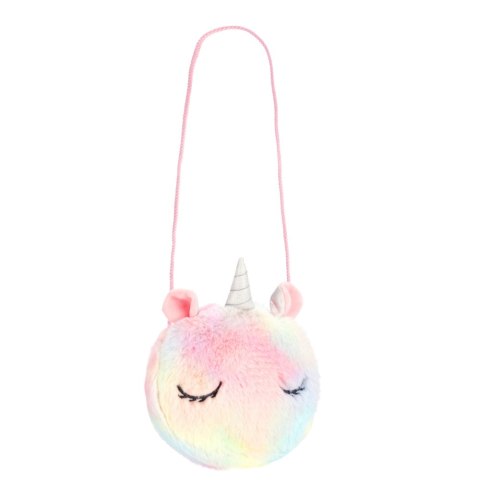 TOREBKA NA RAMIĘ PLUSZOWA UNICORN RAINBOW STARPAK 477814 STARPAK