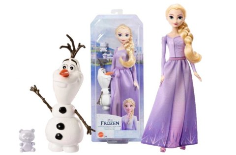 FRZ LALKA ELSA I OLAF - ARENDELLE HLW67 WB4 MATTEL