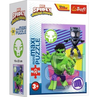 PUZZLE 20EL MINIMAXI TREFL 21133 NIESAMOWITY SPIDEY TREFL 21133 TR TREFL