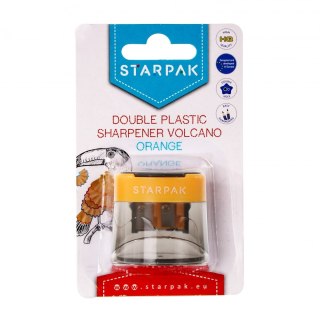 TEMPERÓWKA 2 OSTRZA WULKAN POMARAŃCZOWA B/C STARPAK 471002 STARPAK