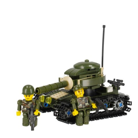 KLOCKI KONSTRUKCYJNE 188 ELEMENTÓW MILITARY ALLEBLOX 492830 ALLEBLOX