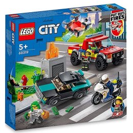 KLOCKI KONSTRUKCYJNE CITY AKCJA STRAŻACKA LEGO 60319 LEGO
