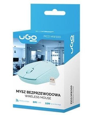 MYSZ KOMPUTEROWA BEZPRZEWODOWA UGO 1600DPI UMY-1643 PUD APOLLO UMY-1643 APOLLO