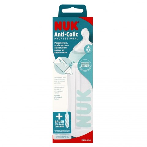 NUK BUTELKA 300 ML 0-6 M FIRST CHOICE ANTI-COLIC 10741148 NUK