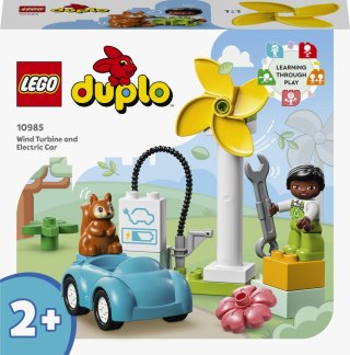 KLOCKI KONSTRUKCYJNE LEGO DUPLO TURBINA WIATROWA LEGO 10985 LEGO