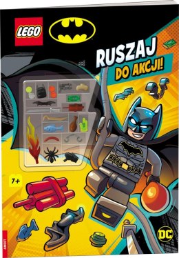 KSIAZECZKA EDUK A4 LEGO BATMAN RUSZAJ KLOCKI AM AMEET