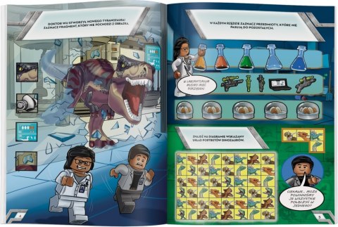 LEGO JURASSIC WORLD . SEKRETY DINOLABORATORIUM AMEET