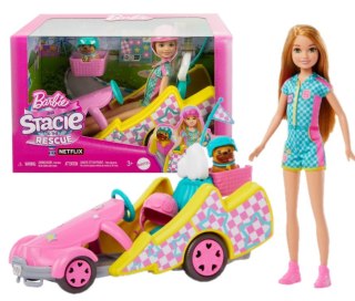 BRB GOKART STACIE POJAZD FILMOWY LALKA HRM08 WB2 MATTEL