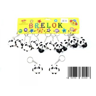 BRELOK GUMOWY MIŚ PANDA 5CM PBH A 12 TOYS D42331MIDE TOYS