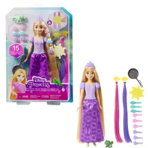 DISNEY ROSZPUNKA BAJKOWE WLOSY FUNKCJA HLW18 WB4 MATTEL