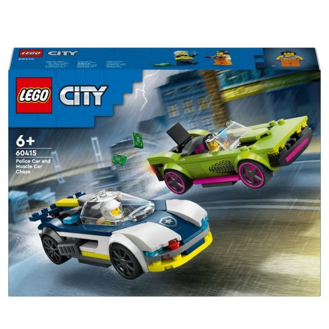 KLOCKI KONSTRUKCYJNE LEGO 60415 CITY POŚCIG RADIOWOZU LEGO 60415 LEGO