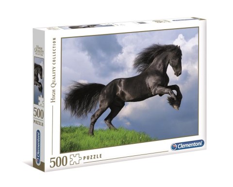 PUZZLE 500 ELEMENTÓW BLACK HORSE CLEMENTONI 35071 CLEMENTONI