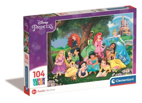 PUZZLE 104 ELEMENTY PRINCESS CLEMENTONI 25743 CLEMENTONI