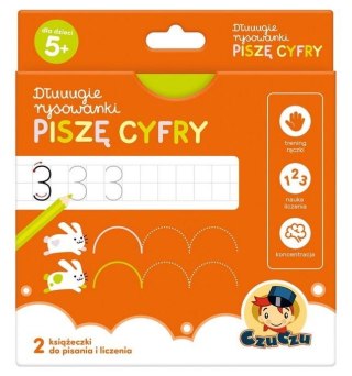 KSIĄŻECZKA EDUKACYJNA PISZĘ CYFRY 2SZT B/C CZUCZU 501355