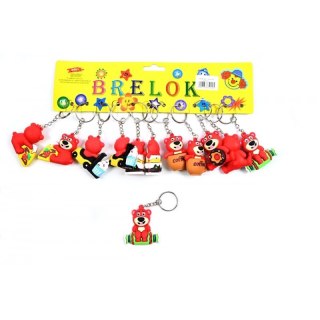 BRELOK GUMOWY MIS 5CM MIX PBH A 12 TOYS D42968MID TOYS