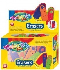 GUMKA DO MAZANIA ERASER PUD A 30 COLORINO KIDS PATIO 65276PTR PATIO