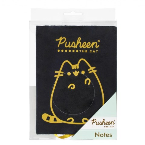 NOTES PLUSZOWY A5/96K LINIA PUSHEEN CZARNY WB ST. MAJEWSKI 663277 ST. MAJEWSKI