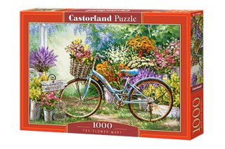 PUZZLE 1000 ELEMENTÓW THE FLOWER MART CASTORLAND C-103898 CASTOR