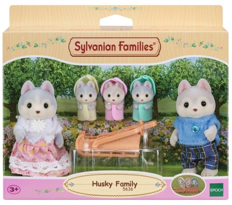 SYLVANIAN RODZINA PIESKOW HUSKY 5636 WB6 EPOCH