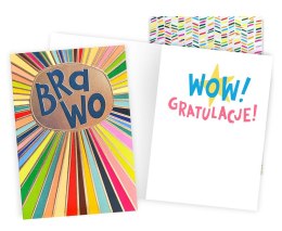 KARNET DKP-084 BRAWO GRATULACJE PASSION CARDS - KARTKI