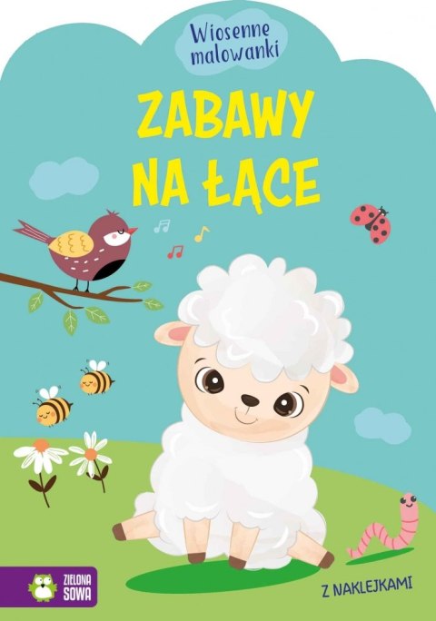 MALOWANKA 165X235 ZABAWY NA LACE NAKL ZS WYDAWNICTWO ZIELONA SOWA