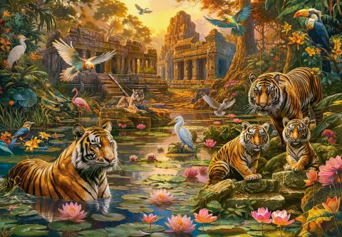 PUZZLE 1000 EL. TIGERS PARADISE CASTORLAND C-105199 CASTOR