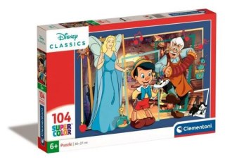 PUZZLE 104EL DISNEY PINOCCHIO CLEMENTONI 25756 CLM CLEMENTONI