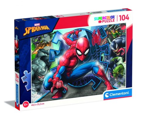 PUZZLE 104 ELEMENTY SPIDERMAN CLEMENTONI 27116 CLEMENTONI