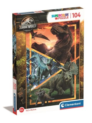 PUZZLE 104EL JURASSIC WORLD CLEMENTONI 27181 CLM CLEMENTONI